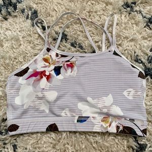 Mono B Floral Sports Bra